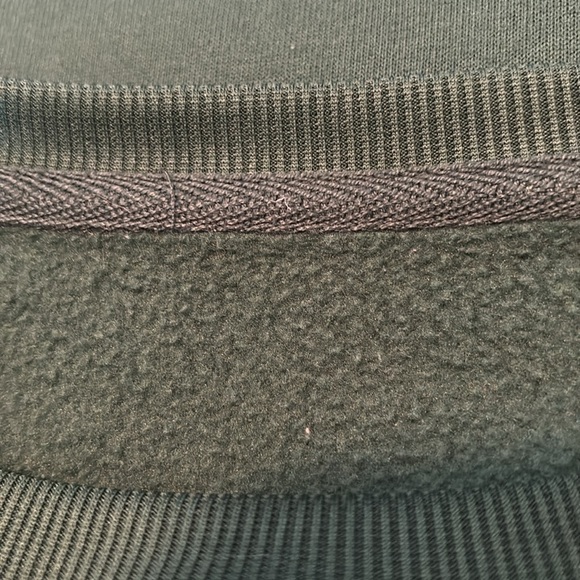 Shein women’s green Dead Inside But Jolly AF crew neck sweatshirt size XL - Picture 8 of 9